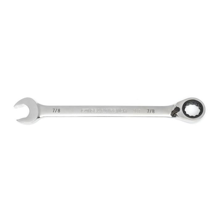 7/8" 90-Tooth 12 Point Reversible Ratcheting Wrench