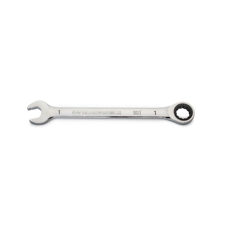 1" 90-Tooth 12 Point Ratcheting Combination Wrench