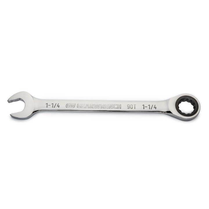 1-1/4" 90-Tooth 12 Point Ratcheting Combination Wrench