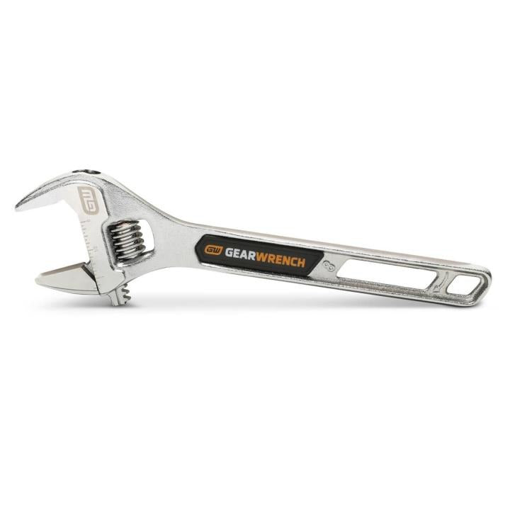 8" Chrome Adjustable Wrench