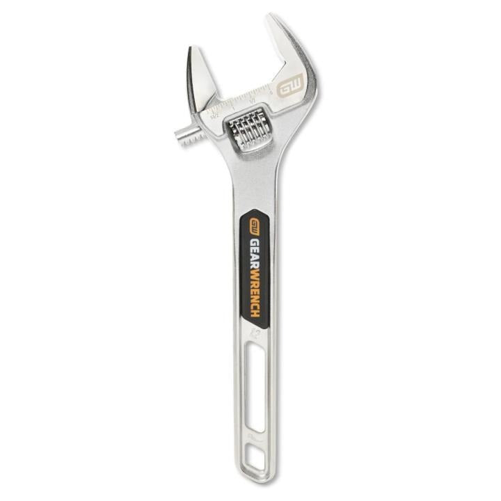12" Chrome Adjustable Wrench