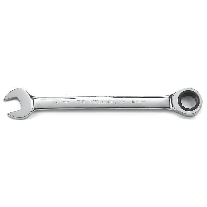21mm 72-Tooth 12 Point Ratcheting Combination Wrench
