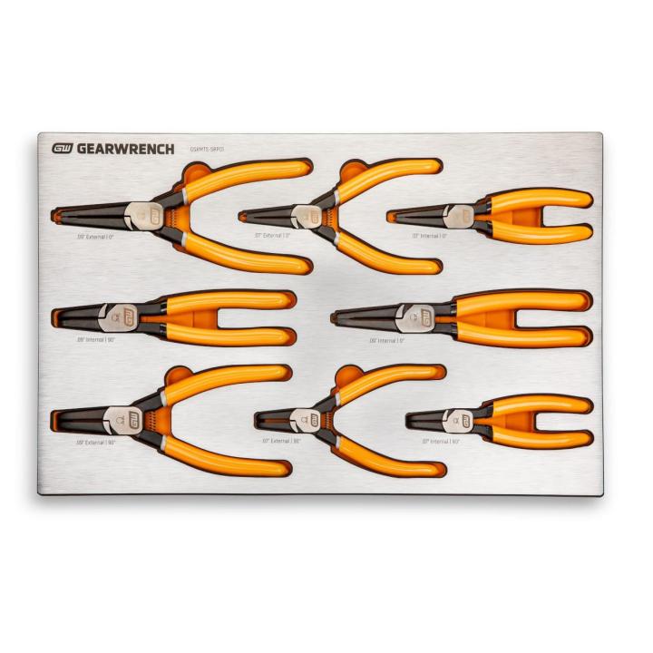 20 Piece Snap Ring Pliers Sets in Premium Foam Trays