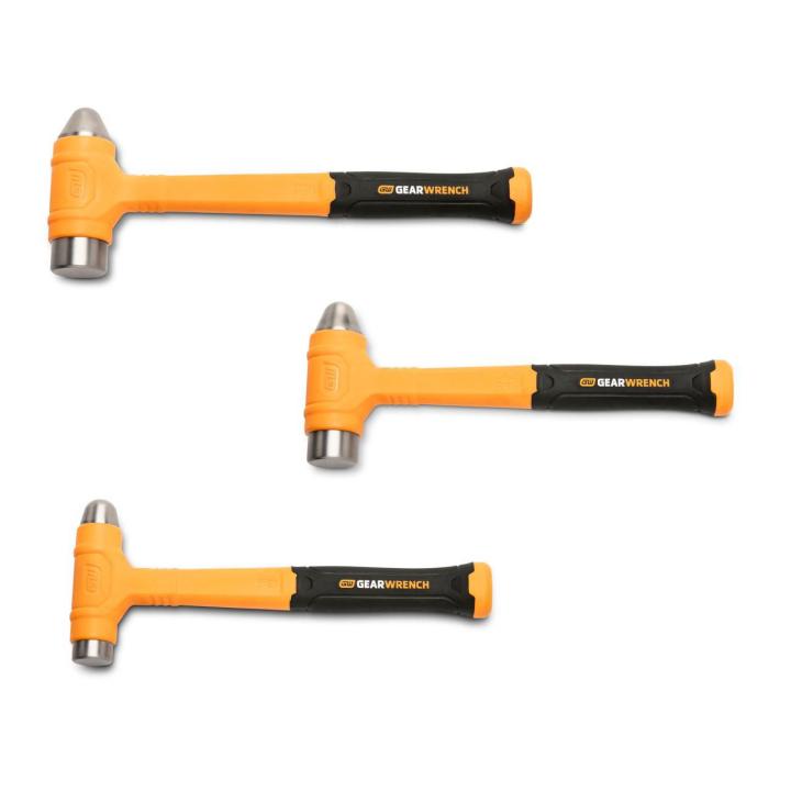 3 Piece Dead Blow Ball Pein Hammer Set