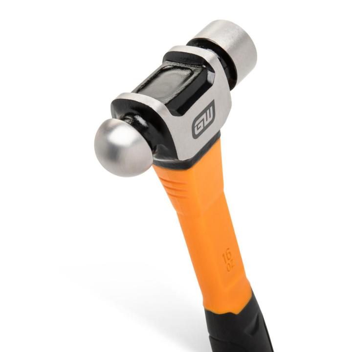 16 oz. Ball Pein Hammer with Fiberglass Handle