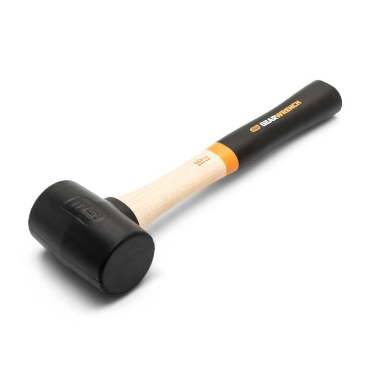 16 oz. Rubber Mallet with Hickory Handle