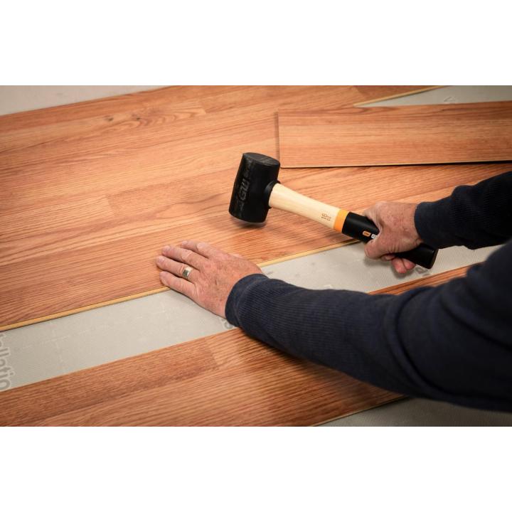 16 oz. Rubber Mallet with Hickory Handle