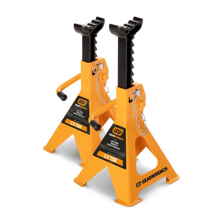 2-Ton Heavy-Duty Jack Stands - 2 Per Pack