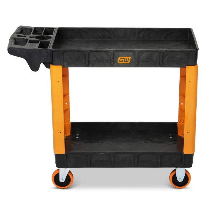 40" 2-Shelf Heavy Duty Utility Cart