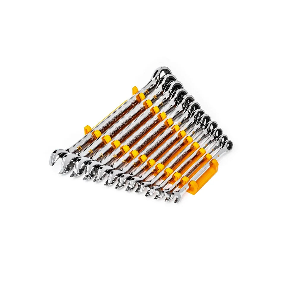 GEARWRENCH 86927 12-Piece 90T 12-Point Metric Ratcheting Wrench Set
