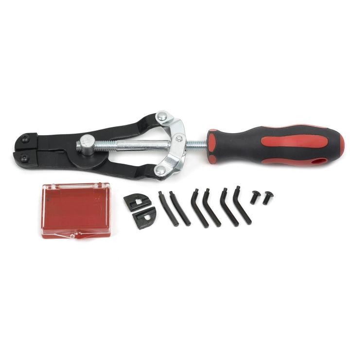 9-1/2" Heavy-Duty Interchangeable Tip Convertible Snap Ring Pliers