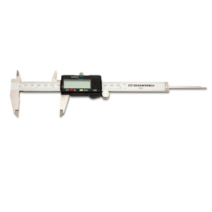 6" Digital SAE/Metric Caliper with Large LCD Window