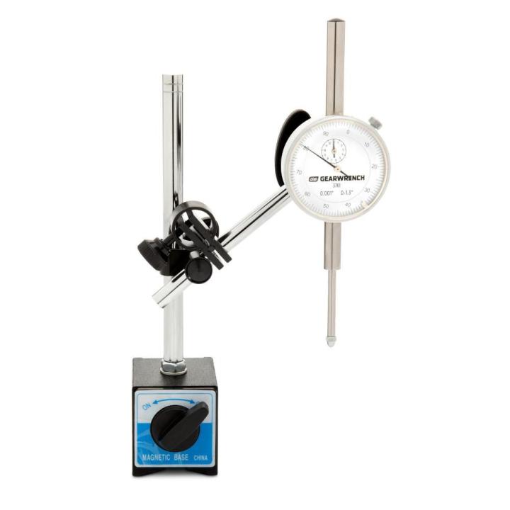 Dial Indicator Set with On/Off Stand