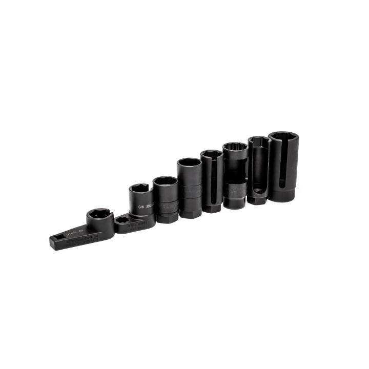 8 Piece 3/8" & 1/2" Sensor and Sending Socket Set