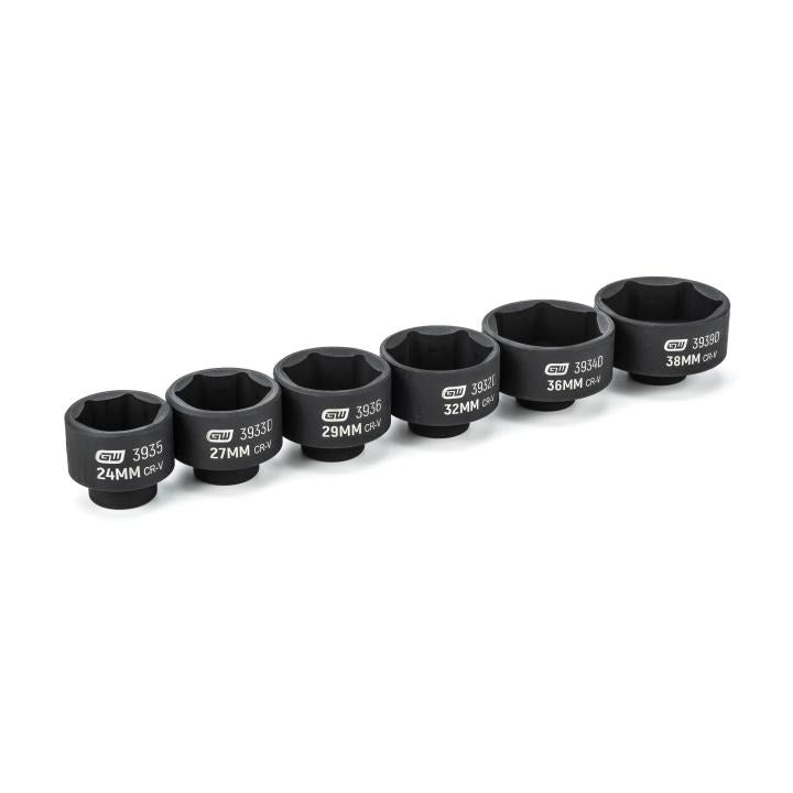 6 Piece Oil Canister Socket Set Service Kit