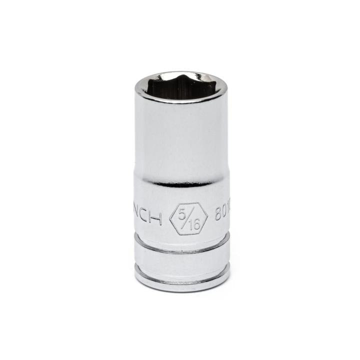 1/4" Drive 6 Point Standard SAE Socket 5/16"