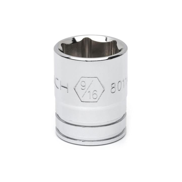 1/4" Drive 6 Point Standard SAE Socket 9/16"