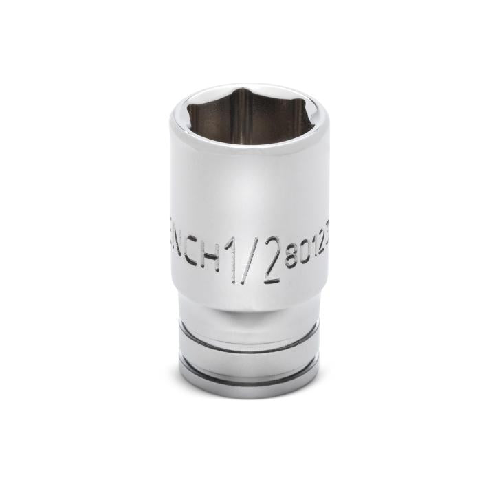 1/4" Drive 6 Point Mid Length SAE Socket 1/2"