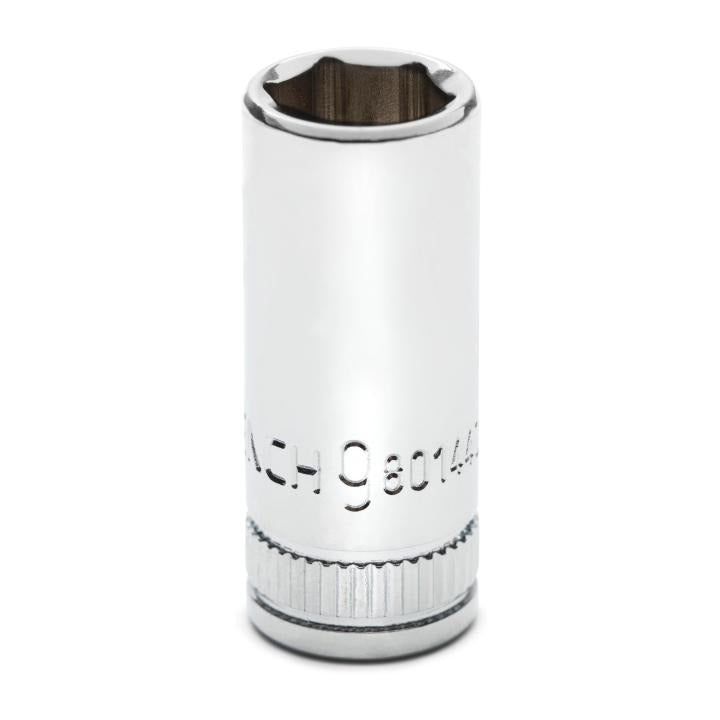1/4" Drive 6 Point Mid Length Metric Socket 9mm