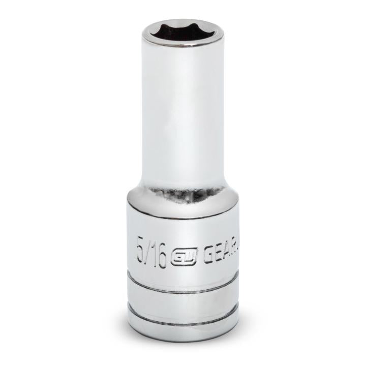3/8" Drive 6 Point Mid Length SAE Socket 5/16"