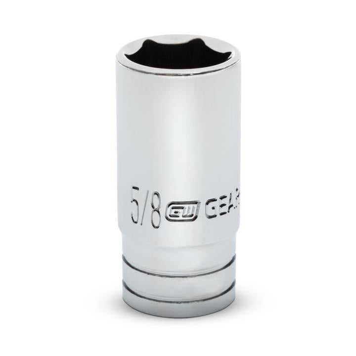 3/8" Drive 6 Point Mid Length SAE Socket 5/8"