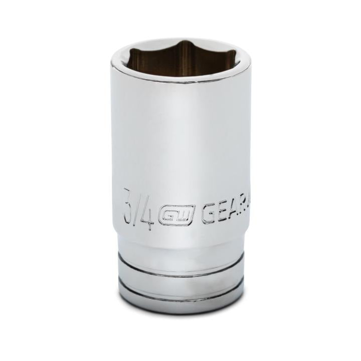 3/8" Drive 6 Point Mid Length SAE Socket 3/4"