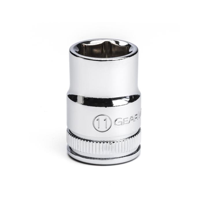 3/8" Drive 6 Point Standard Metric Socket 11mm