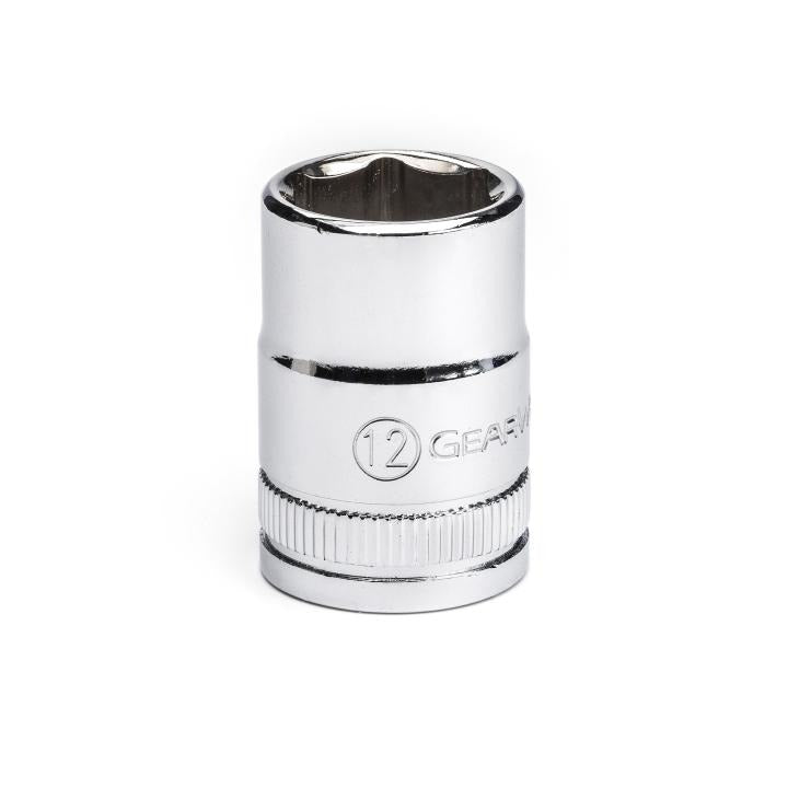 3/8" Drive 6 Point Standard Metric Socket 12mm
