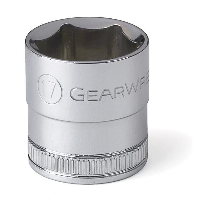 3/8" Drive 6 Point Standard Metric Socket 17mm