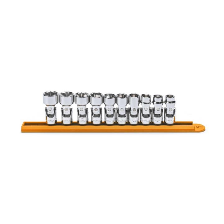 10 Piece 3/8" Drive 6 Point Flex Metric Socket Set