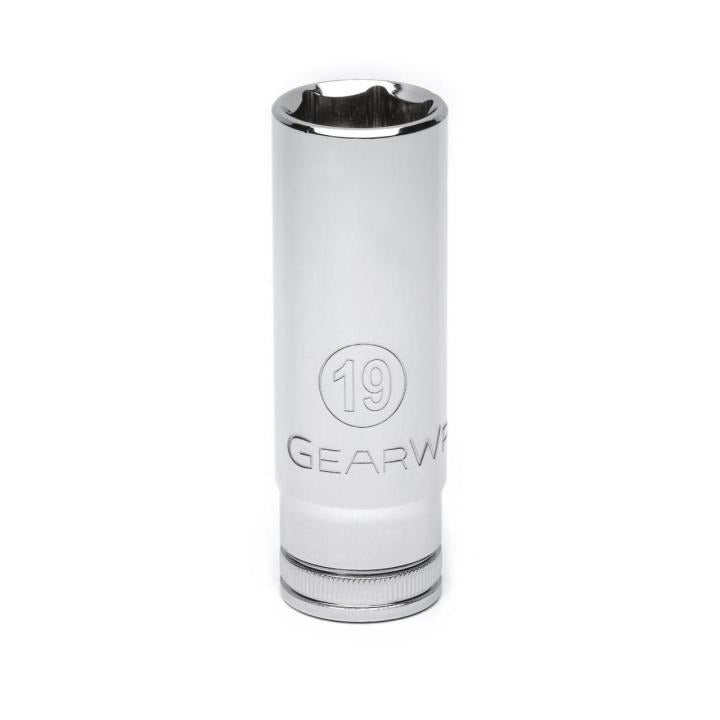 1/2" Drive 6 Point Deep Metric Socket 19mm