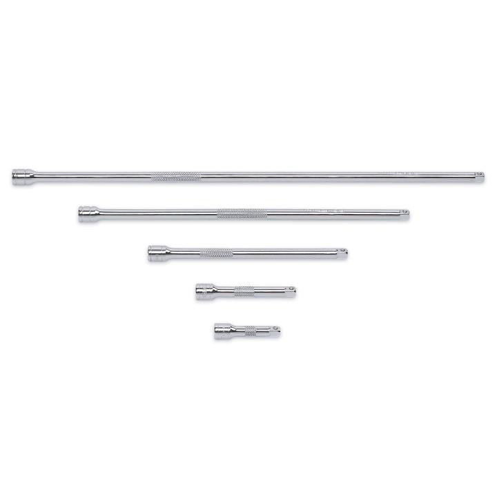 5 Piece 1/4" Drive Extension Set 2", 3", 6", 10" & 14"