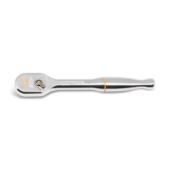 1/4" Drive 120XP™ Full Polish Chrome Teardrop Ratchet 5"