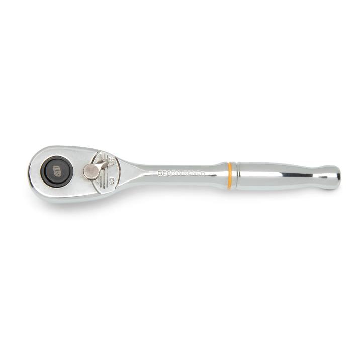 1/4" Drive 90-Tooth Quick Release Teardrop Ratchet 5"