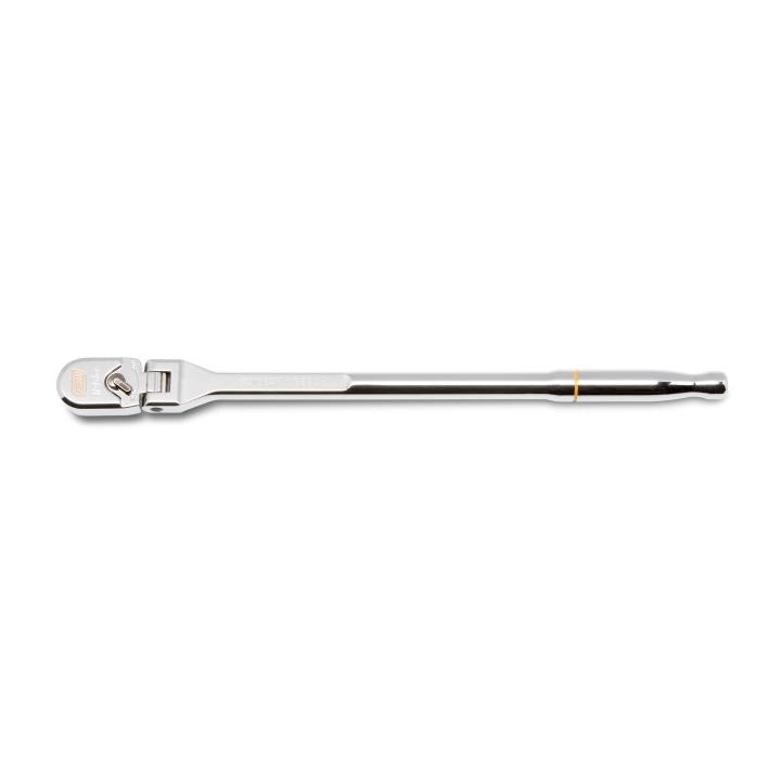 3/8" Drive 120XP™ Full Polish Chrome Flex Head Teardrop Ratchet 13-1/2"