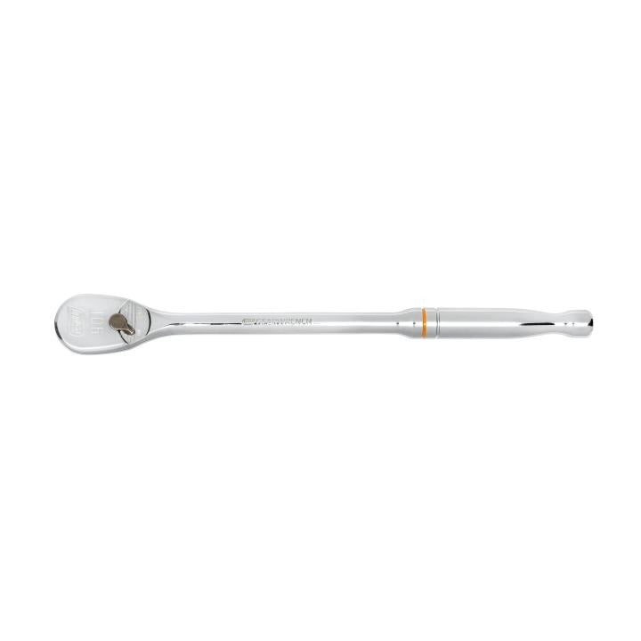 3/8" Drive 90-Tooth Long Handle Teardrop Ratchet 11"