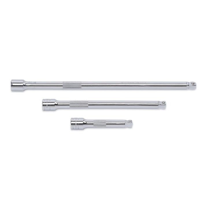 3 Piece 1/2" Drive Wobble Extension Set 5", 10" & 15"