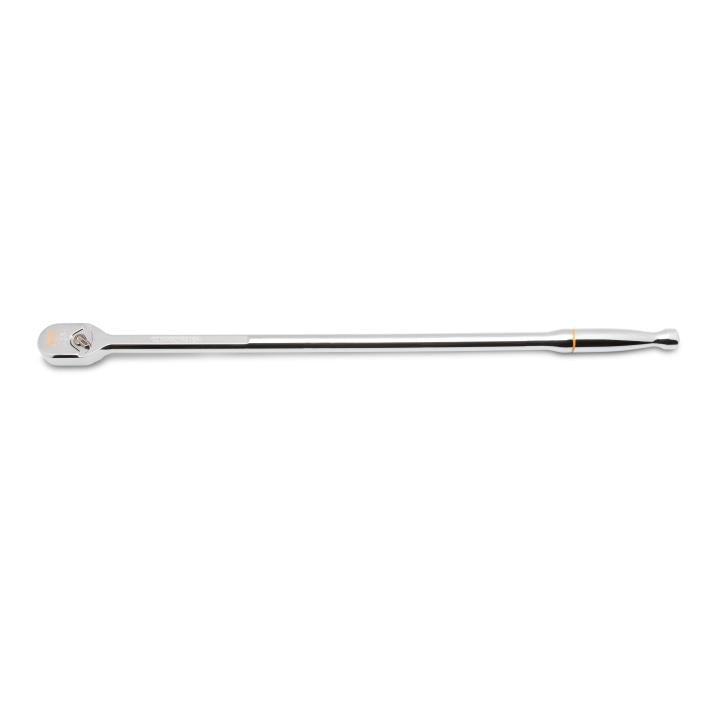 1/2" Drive 120XP™ Full Polish Chrome Extra Long Handle Teardrop Ratchet 24"