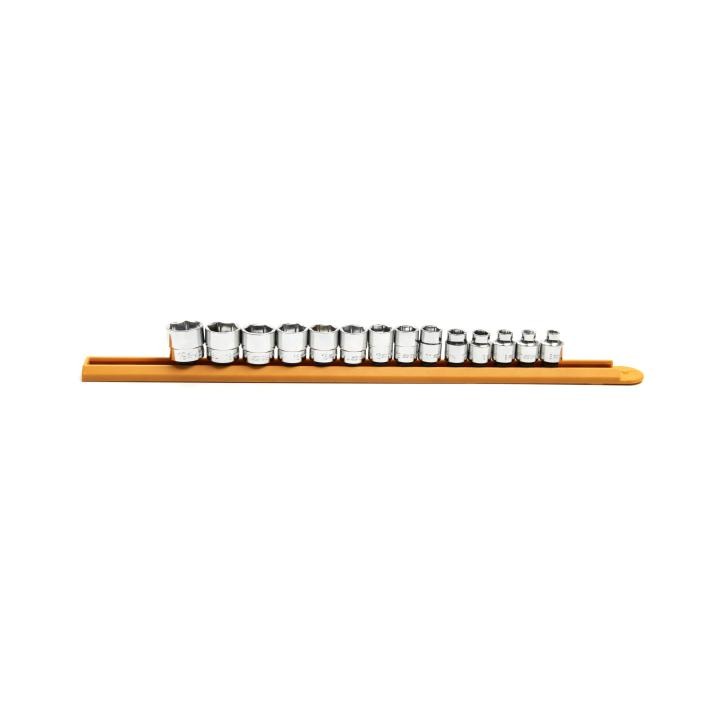 14 Piece 3/8" Drive 6 Point Metric Stubby Socket Set