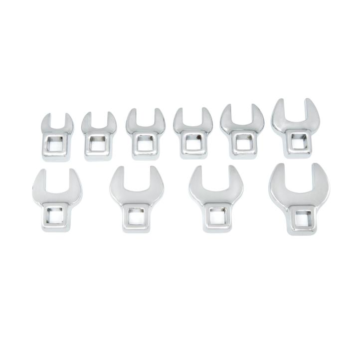 10 Piece 3/8" Drive Crowfoot Metric Wrench Set