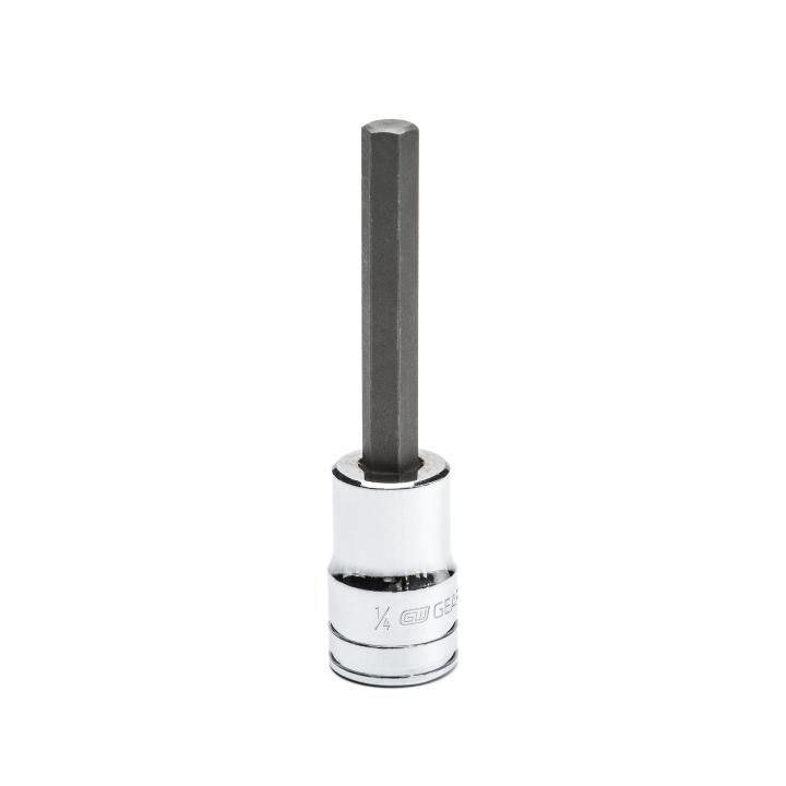 3/8" Drive Mid Length Hex Bit SAE Socket 1/4"