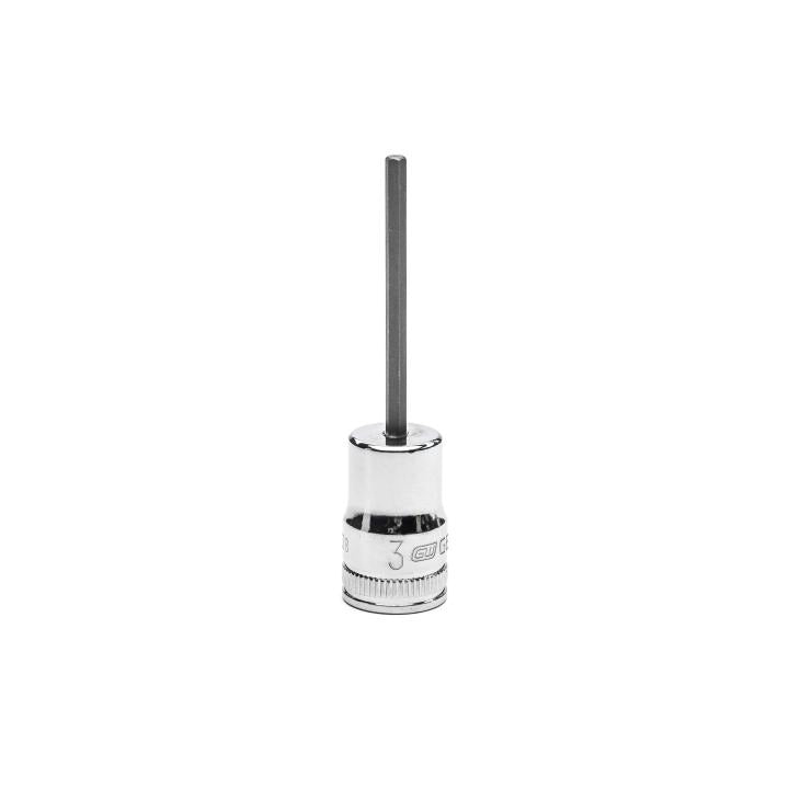 3/8" Drive Mid Length Hex Bit Metric Socket 3mm
