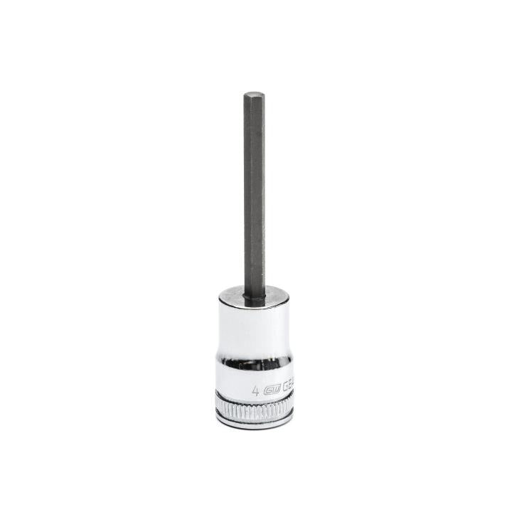 3/8" Drive Mid Length Hex Bit Metric Socket 4mm