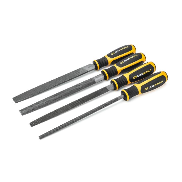 4 Piece 8" Bastard File Set