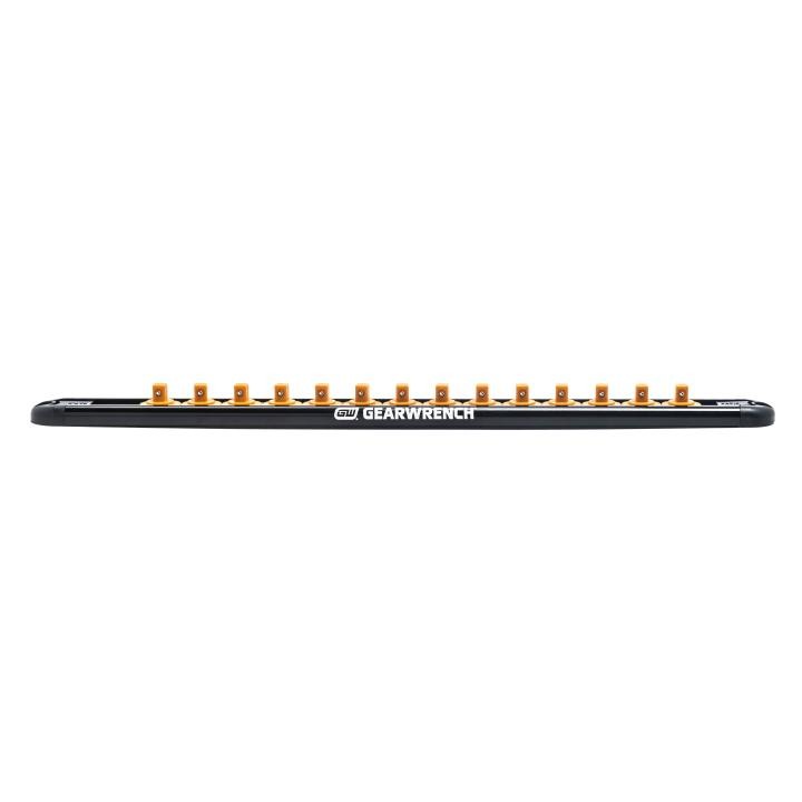 1/4" Drive Magnetic Socket Rail Includes 14 Clips