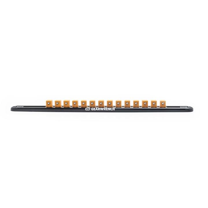 1/2" Drive Magnetic Socket Rail Includes 14 Clips