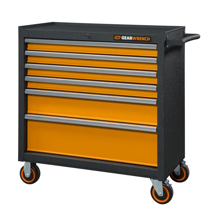 36" 6 Drawer Rolling Tool Cabinet