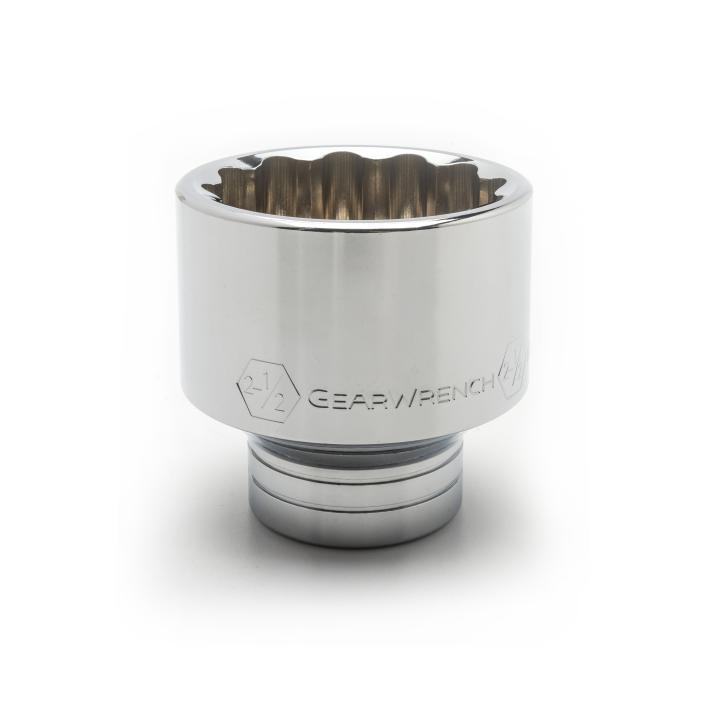 1" Drive 12 Point Standard SAE Socket 3"