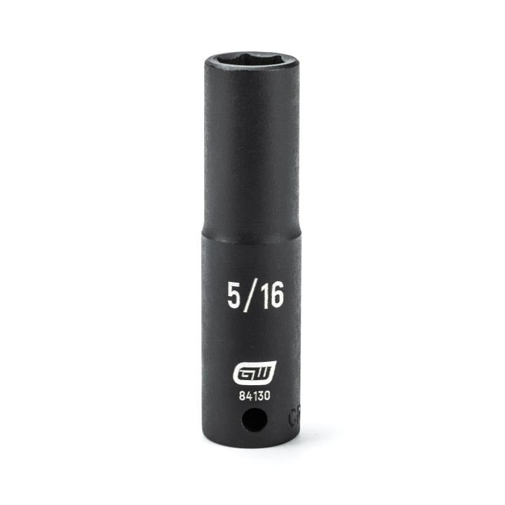 1/4" Drive 6 Point Deep Impact SAE Socket 5/16"
