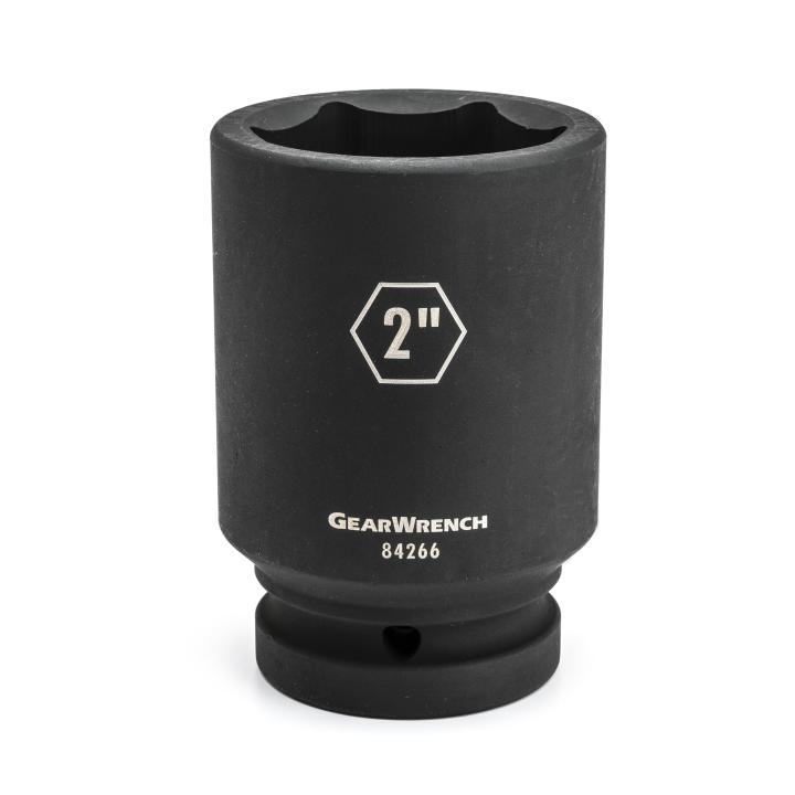 1" Drive 6 Point Deep Impact SAE Socket 1-13/16"